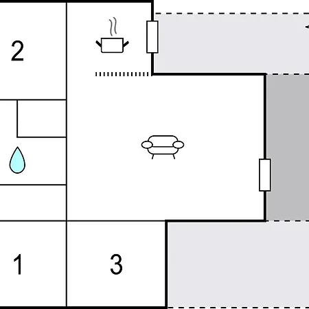 Three-bedroom Haderslev With A Fireplace 01 펜션 하데르슬레우