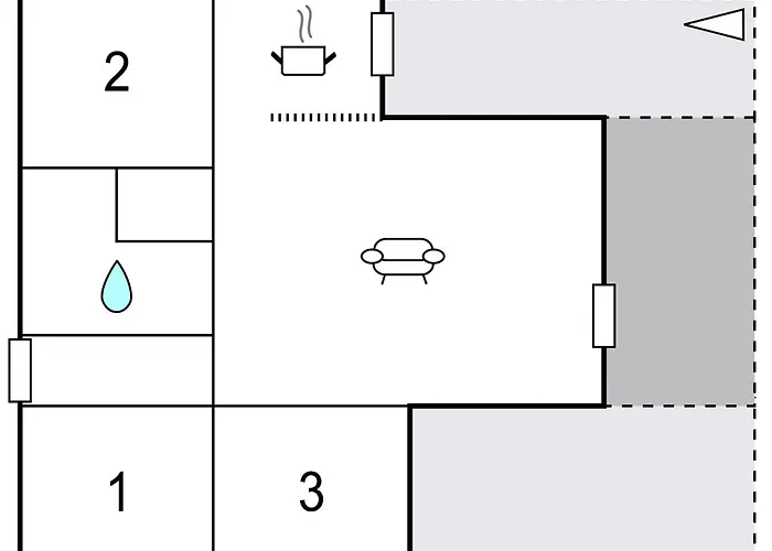 Three-bedroom With A Fireplace 01 Casa vacanze Haderslev